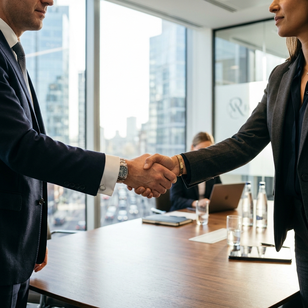 Corporate Handshake